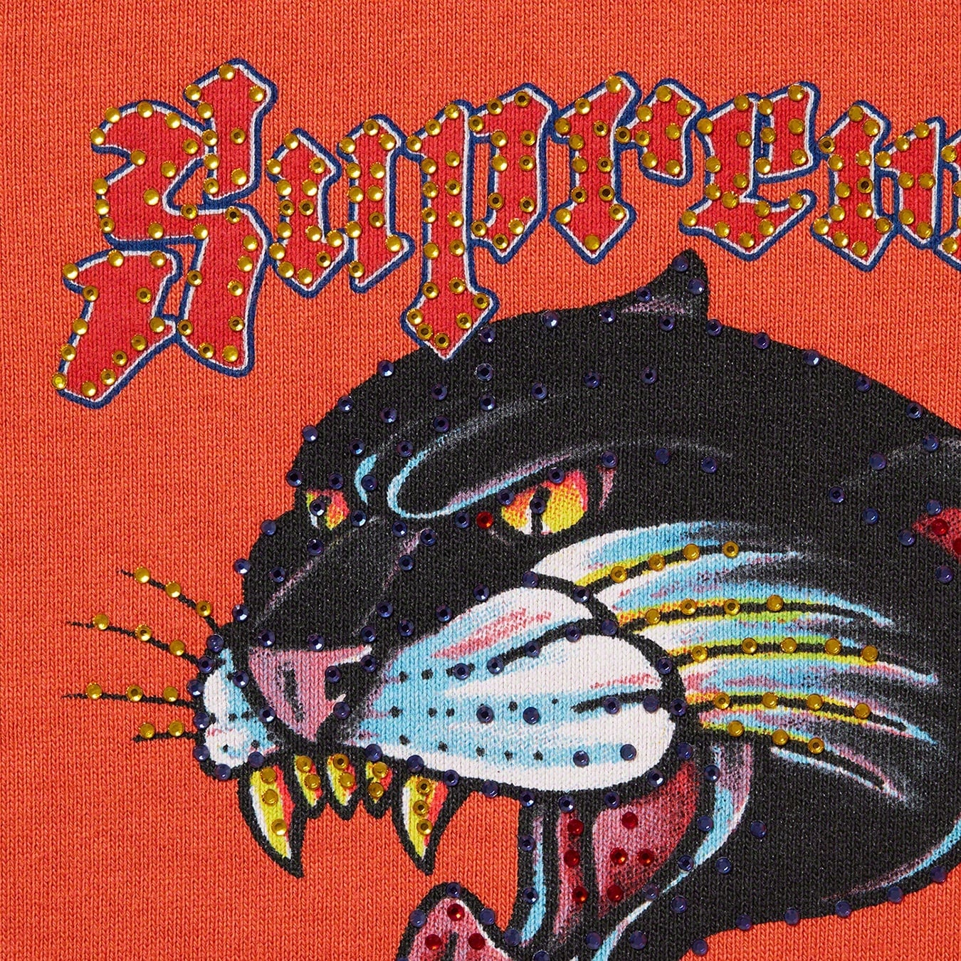 Panther Zip Up Hooded Sweatshirt view 7